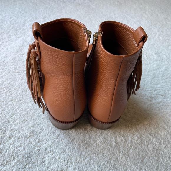 Valentino leather fringe accent boots - Picture 5 of 11